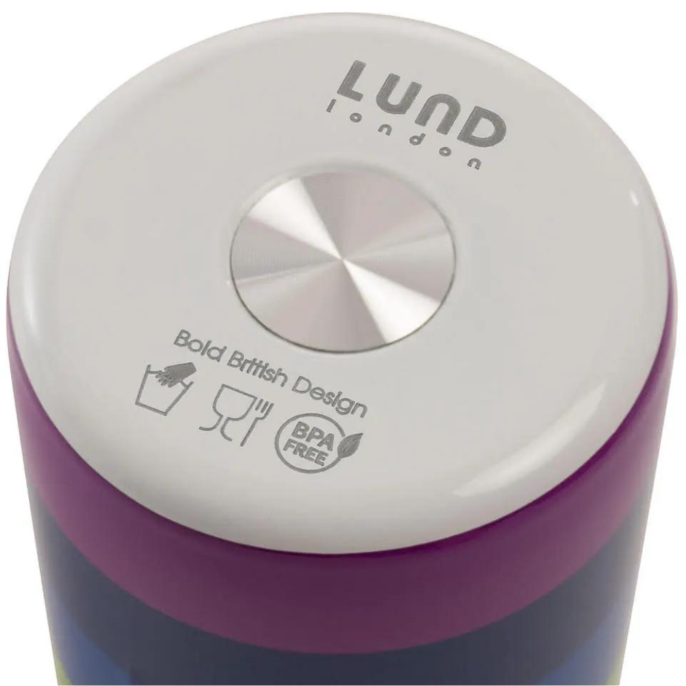 Lund London Skittle Water Bottle Termos 500ml - Rainbow
