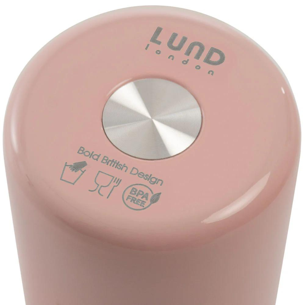 Lund London Skittle Water Bottle Termos 500ml - Pink-Mint
