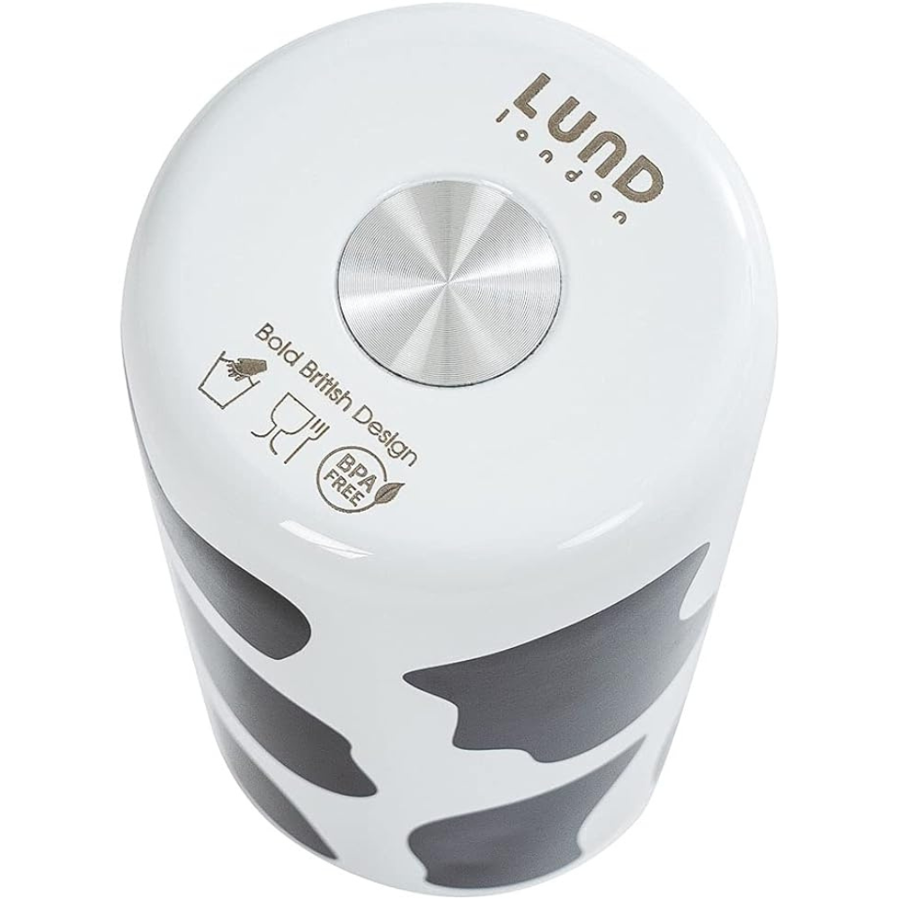 Lund London Skittle Water Bottle Termos 300ml - Cow