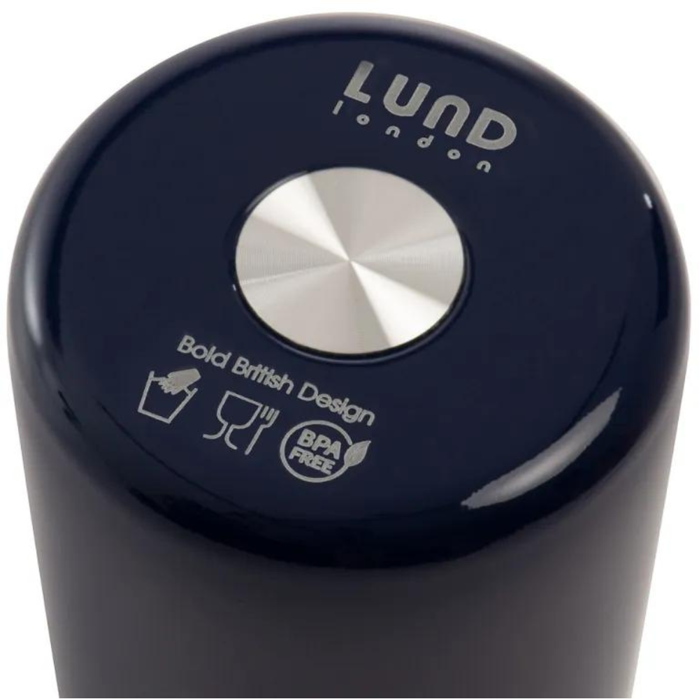 Lund London Skittle Water Bottle Termos 500ml - Indıgo-White Wink