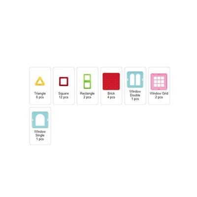 Magformers Mıknatıslı House Set 28 Parça