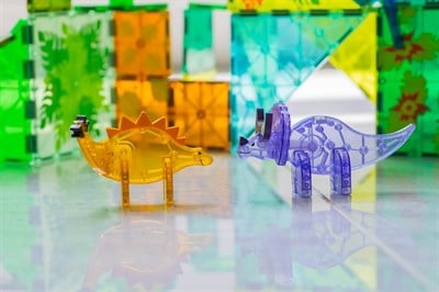 Magna-Tiles Dinozor Dünyası XL 50 Parça