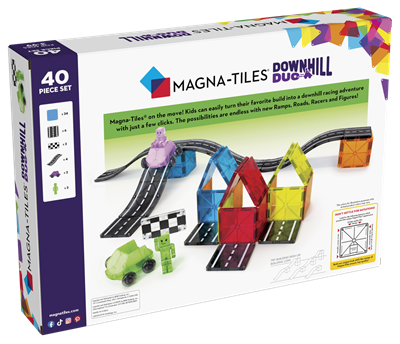 Magna-Tiles - Downhill Duo 40-Piece Set - Yokuş Aşağı 2'li - 40 Parça