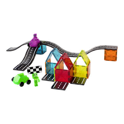 Magna-Tiles - Downhill Duo 40-Piece Set - Yokuş Aşağı 2'li - 40 Parça