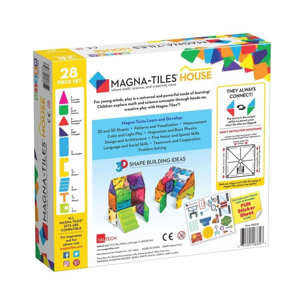 Magna-Tiles - Ev - 28 Parça