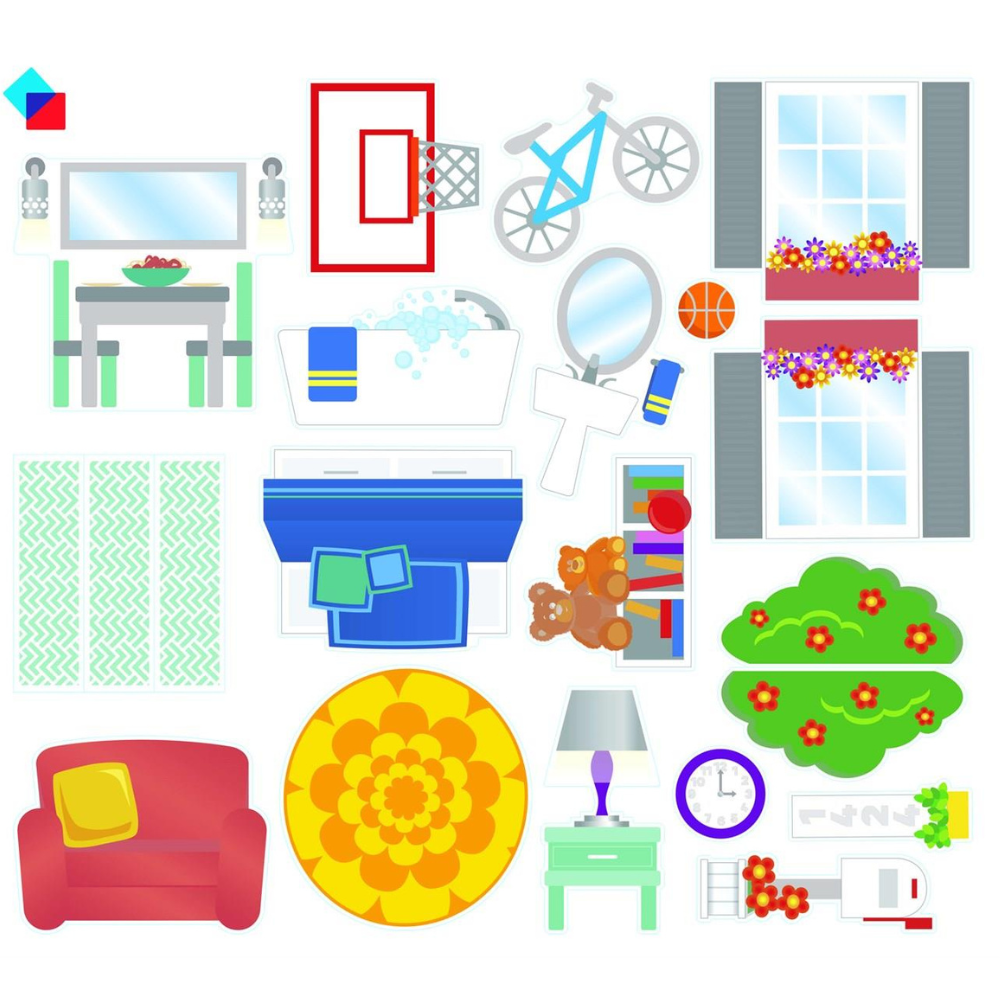 Magna-Tiles - Ev - 28 Parça