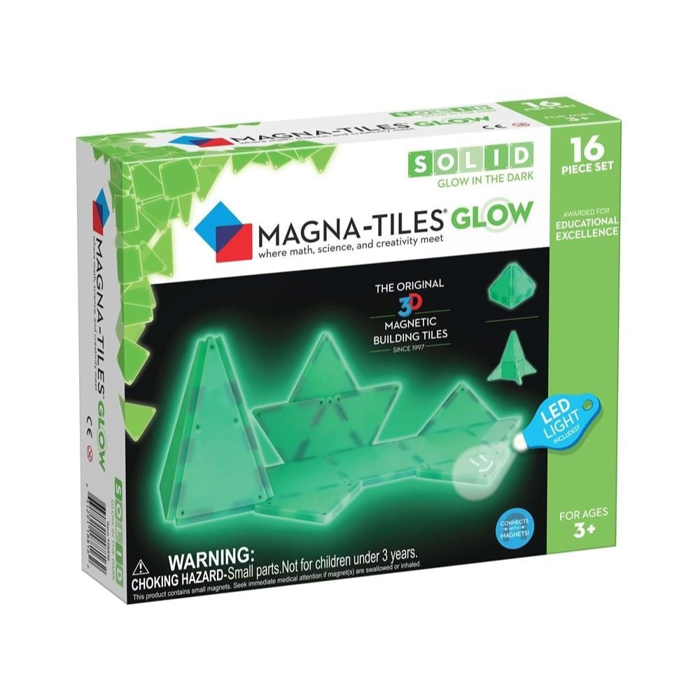 Magna-Tiles - Gece Parlayan - 16 Parça