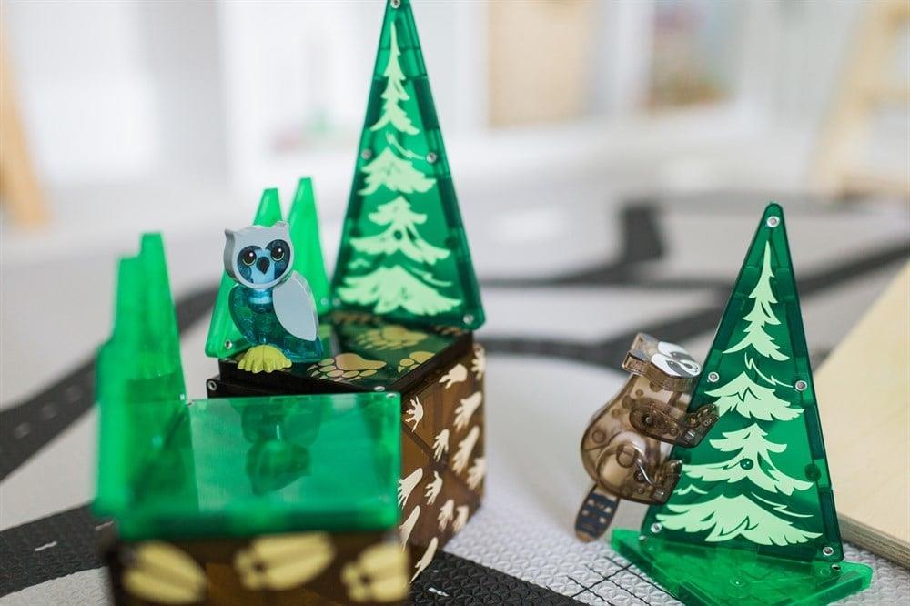MAGNA-TILES - Orman Hayvanları - 25 Parça