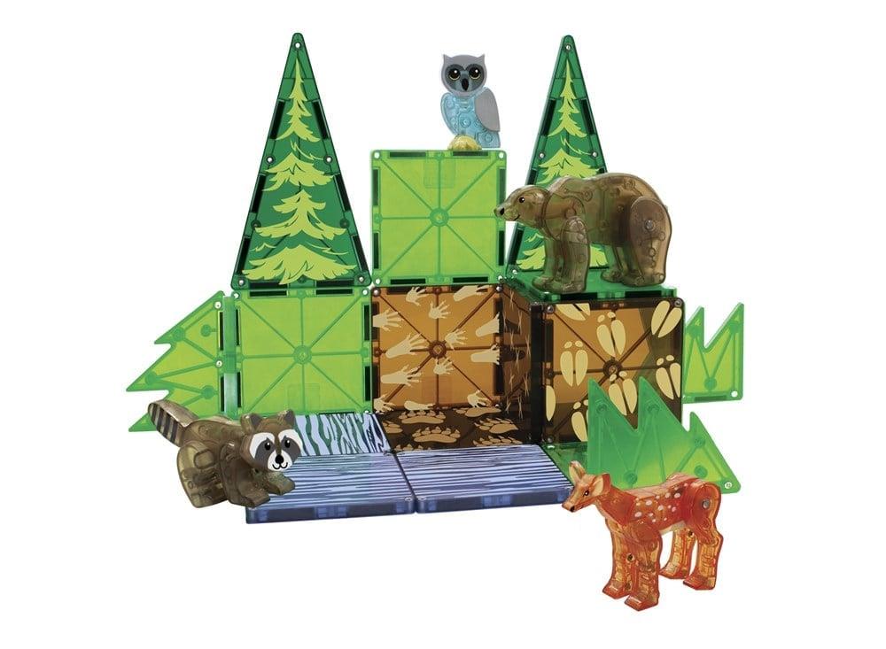 MAGNA-TILES - Orman Hayvanları - 25 Parça