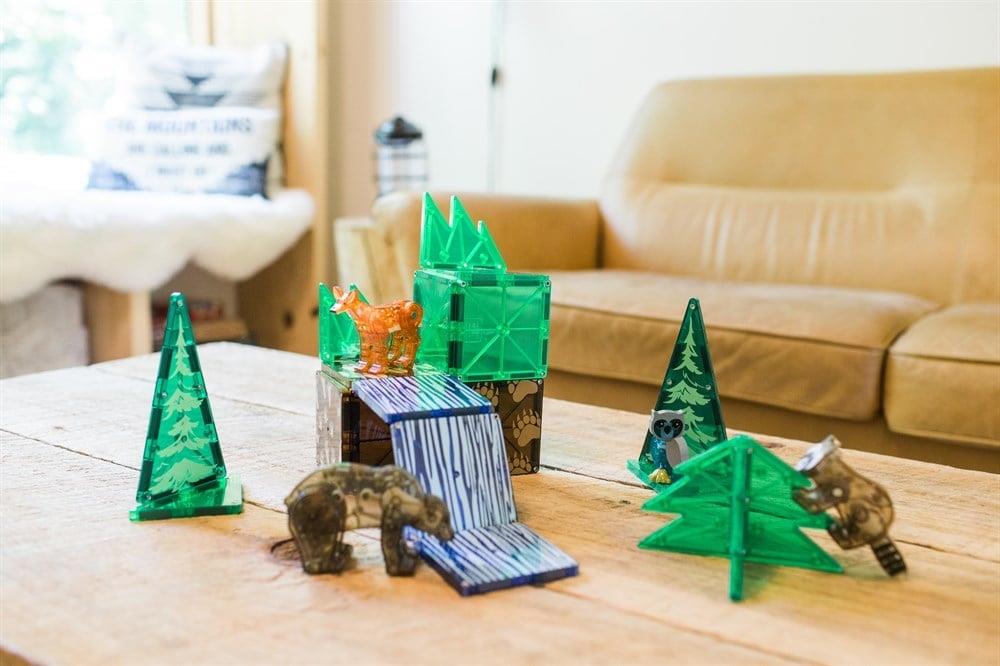 MAGNA-TILES - Orman Hayvanları - 25 Parça
