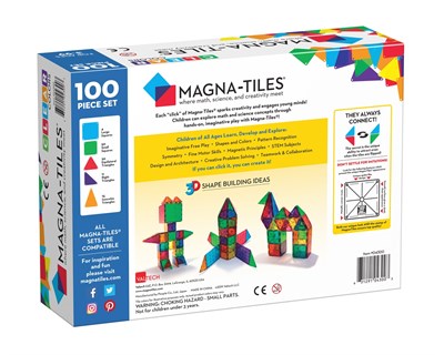 MagnaTiles Clear Color 100 Parça
