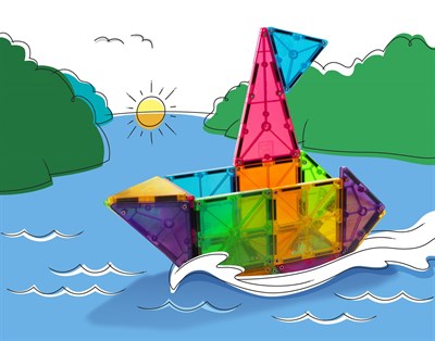 MagnaTiles Clear Color 32 Parça