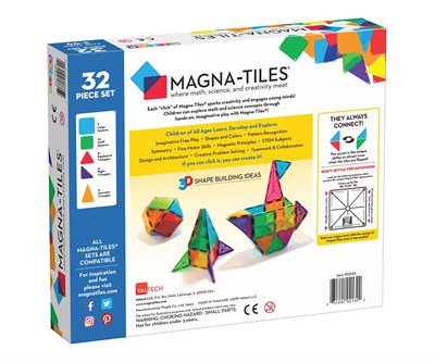 MagnaTiles Clear Color 32 Parça