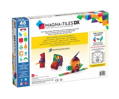MagnaTiles Clear Color 48 Parça
