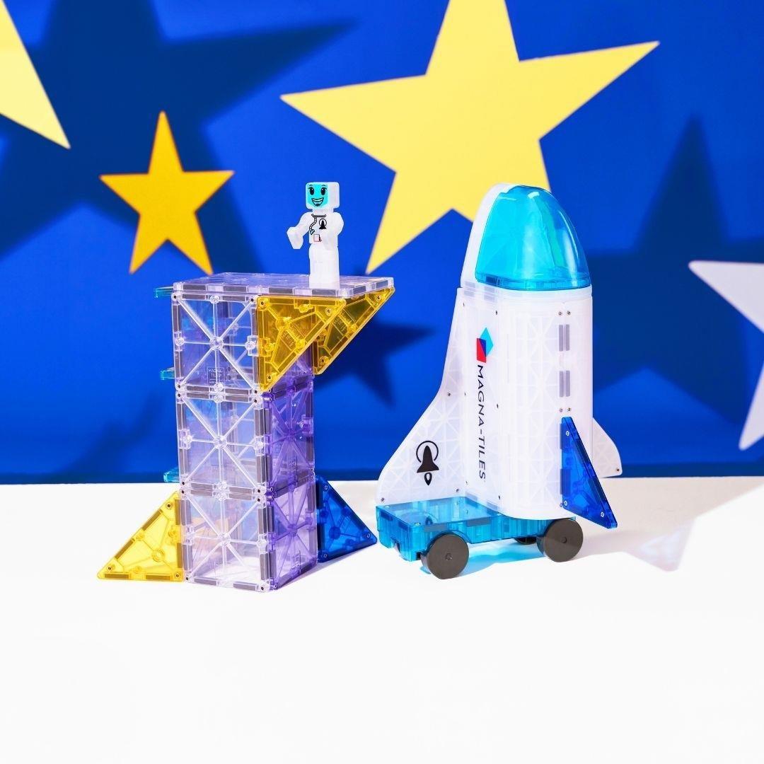 MagnaTiles Space + microMAGS - Uzay - 32 Parça