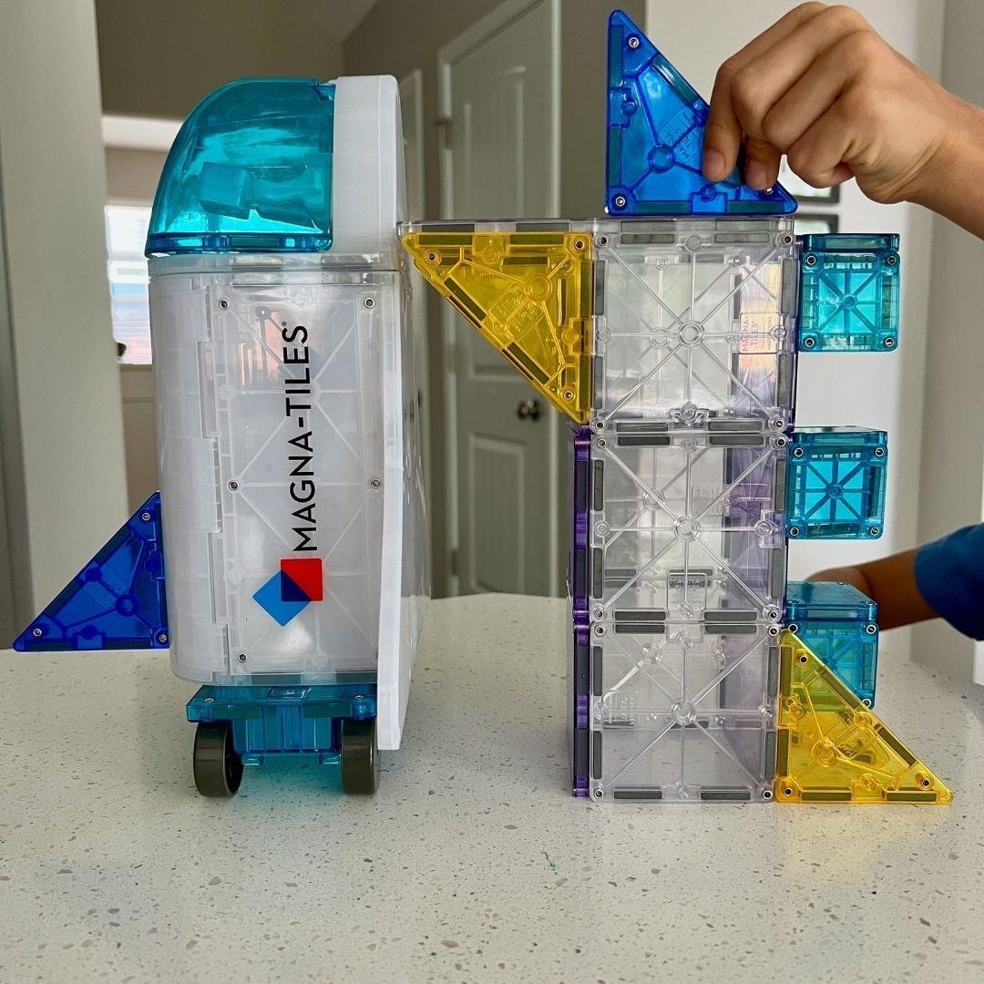 MagnaTiles Space + microMAGS - Uzay - 32 Parça