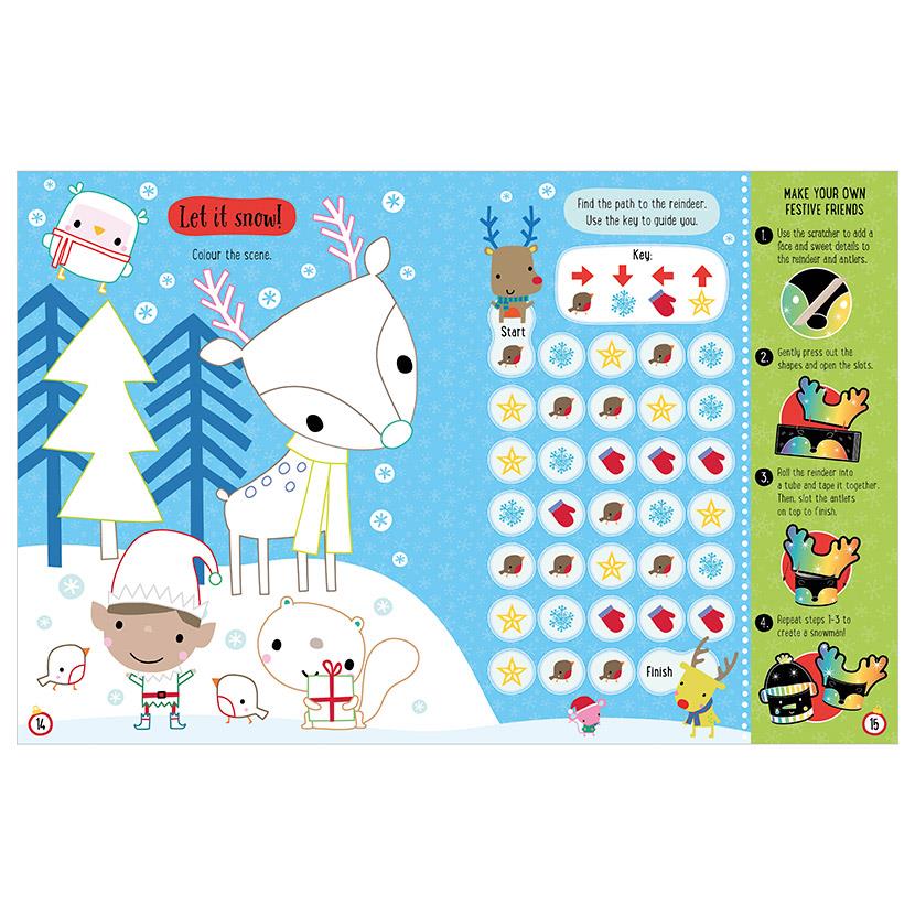 Make Believe Ideas Scratch and Sparkle Christmas Activity Book
