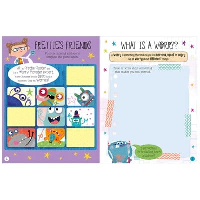 Make Believe Ideas The Very Hungry Worry Monsters Sticker Activity Book