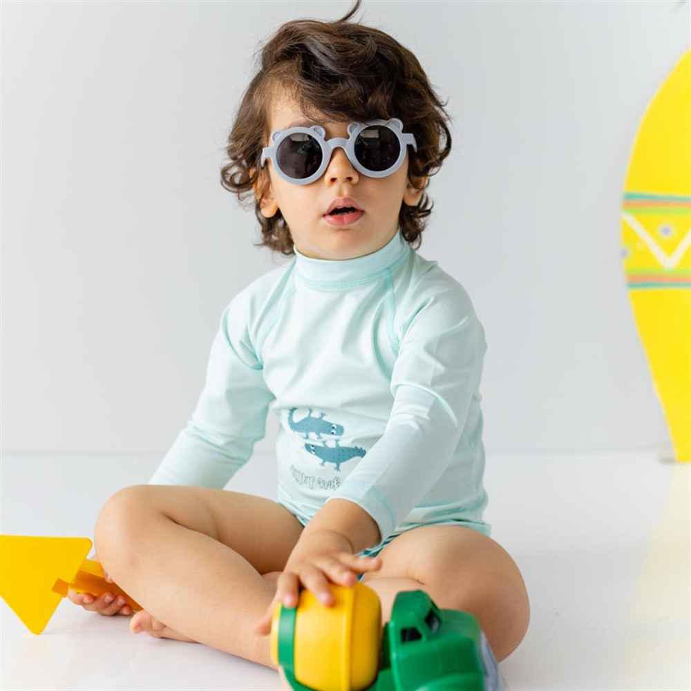 Mama Yoyo UV Korumalı Uzun Kollu Mayo Seti - Crocco