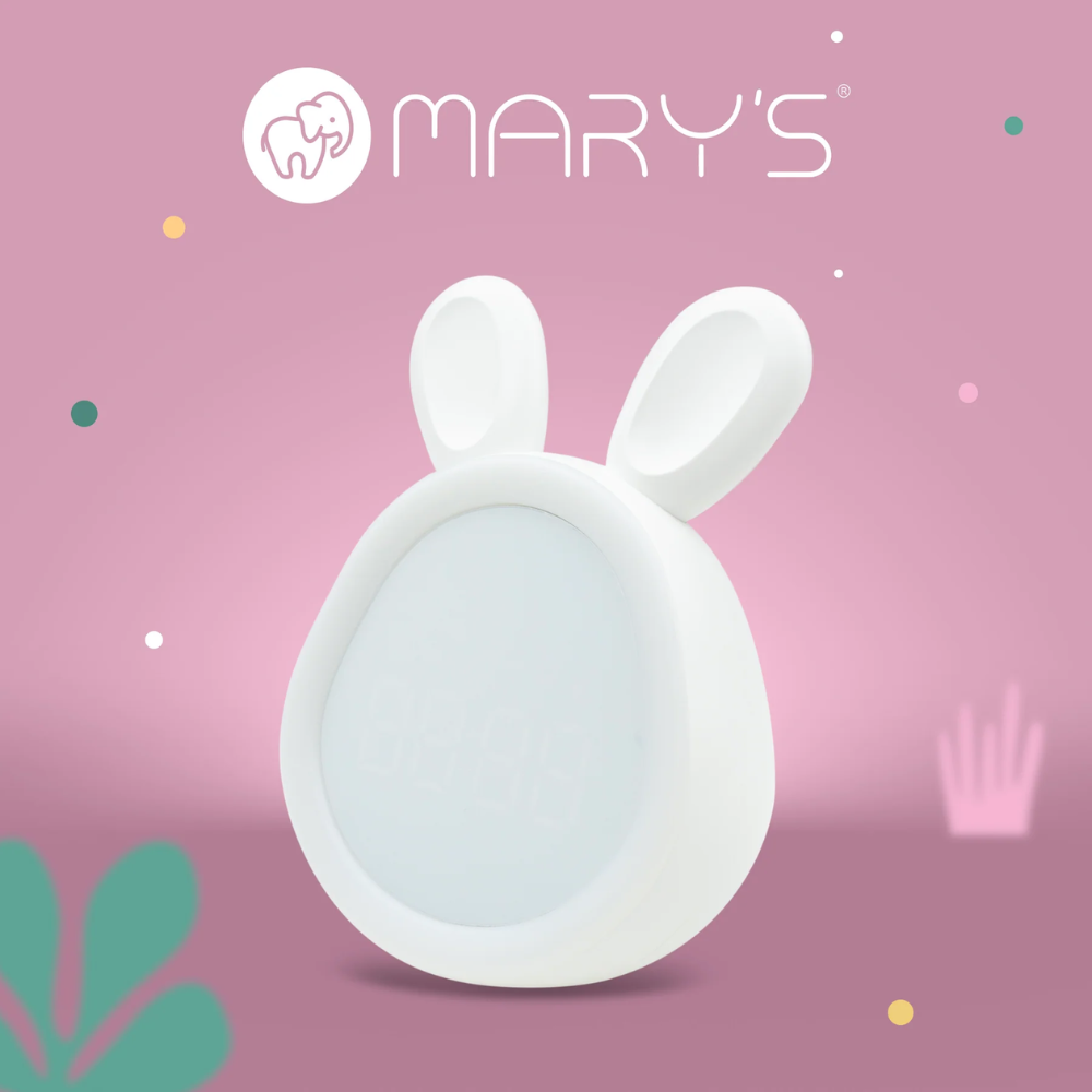 Mary's Bunny Beyaz Çalar Saat