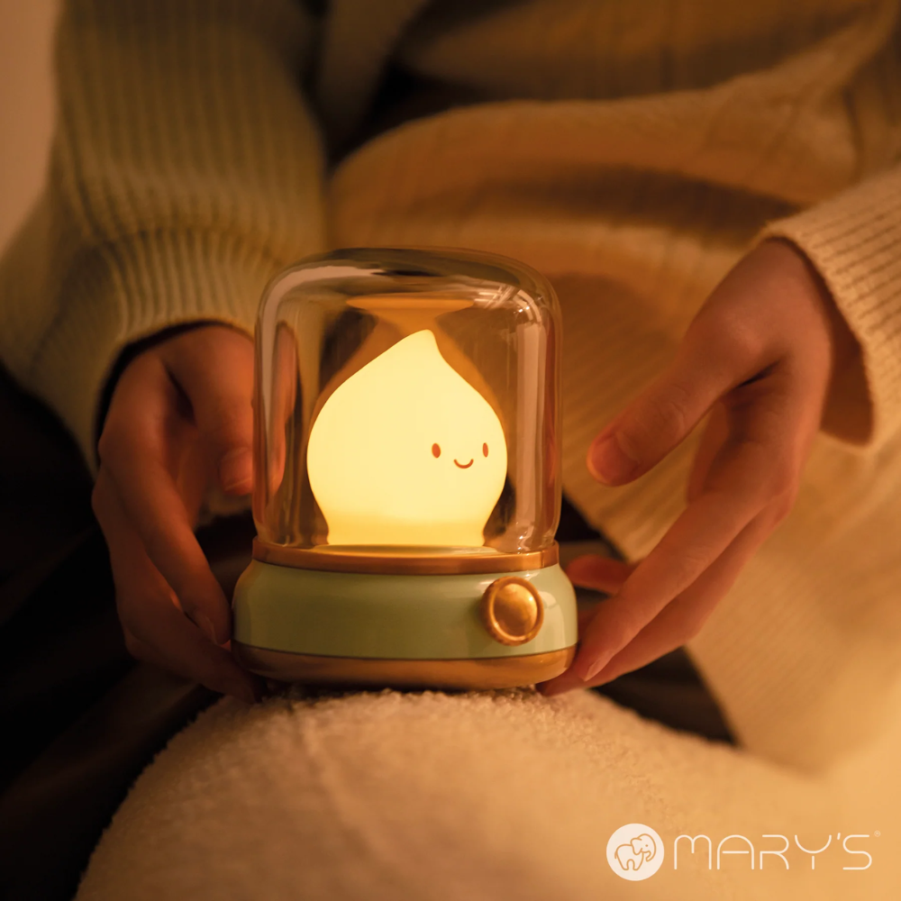 Mary's Flame Yeşil Led Gece Lambası
