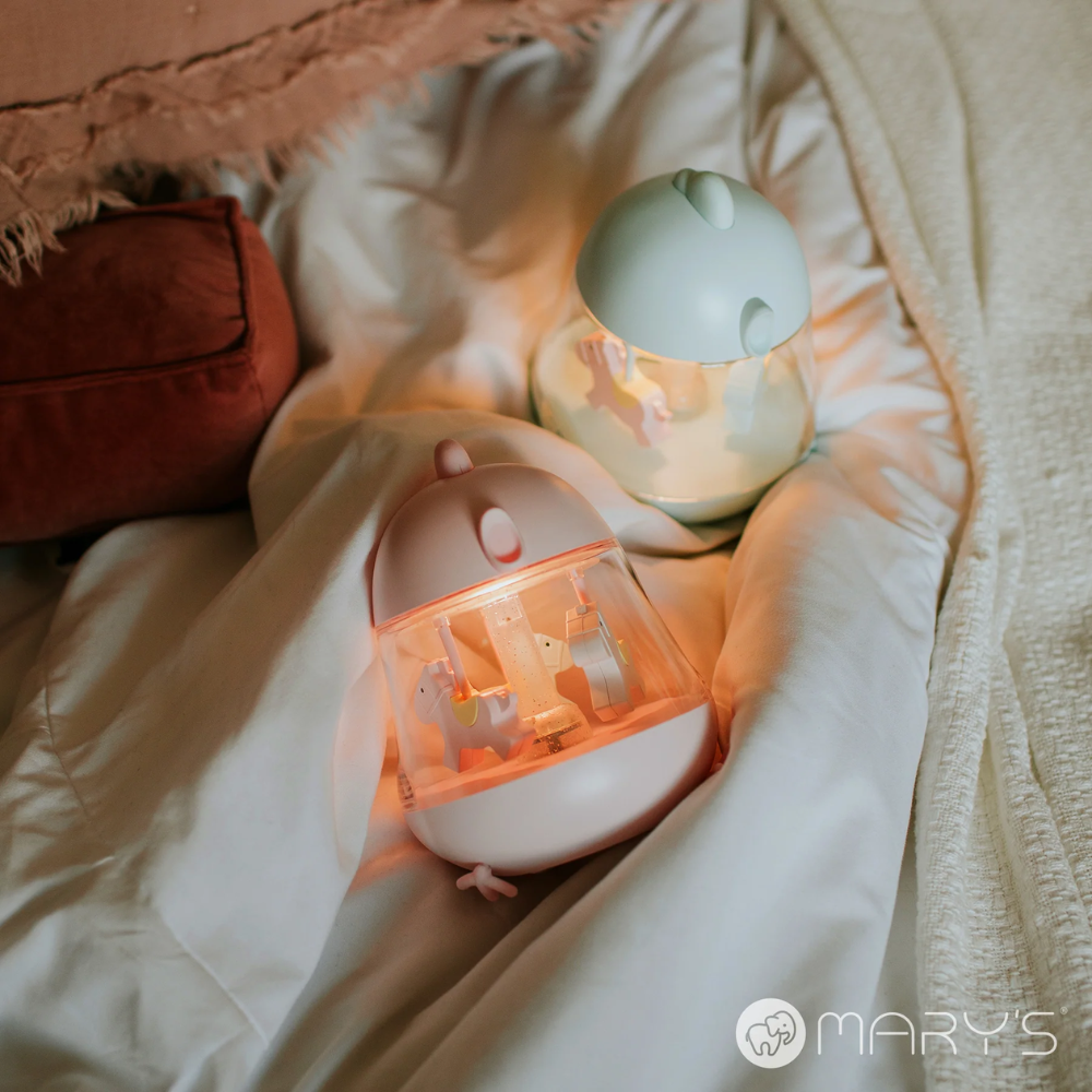Mary's Music Box Pembe Led Gece Lambası