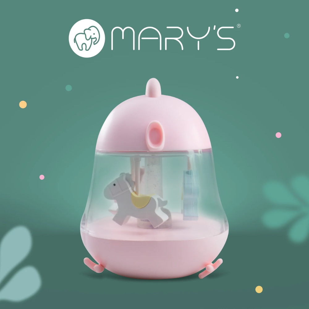 Mary's Music Box Pembe Led Gece Lambası