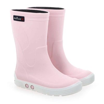 Meduse Airport Rose Pastel/Blanc Boots-Pastel Pembe