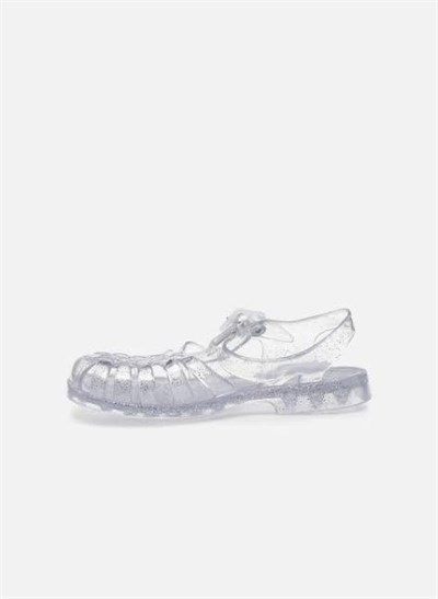 Meduse Çocuk Sandalet - Sun Argent Pailette Şeffaf Beyaz 