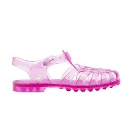 Meduse Çocuk Sandalet - Sun Rose Pailette Şeffaf Pembe