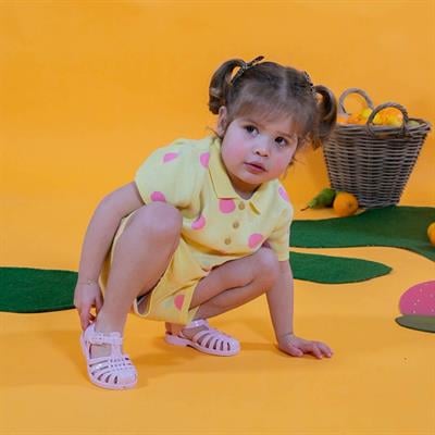 Meduse Çocuk Sandalet - Sun Pastel Pembe