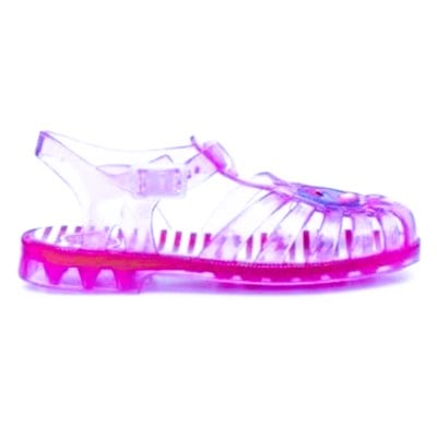 Meduse Çocuk Sandalet - Sunpatch Rose Pailette Şeffaf Pembe 