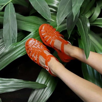 Meduse Yetişkin Sandalet-Sun Flamme Turuncu 