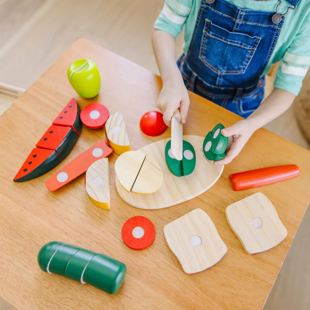 Melissa - Doug Ahşap Kes Oyna Gıdalarımız
