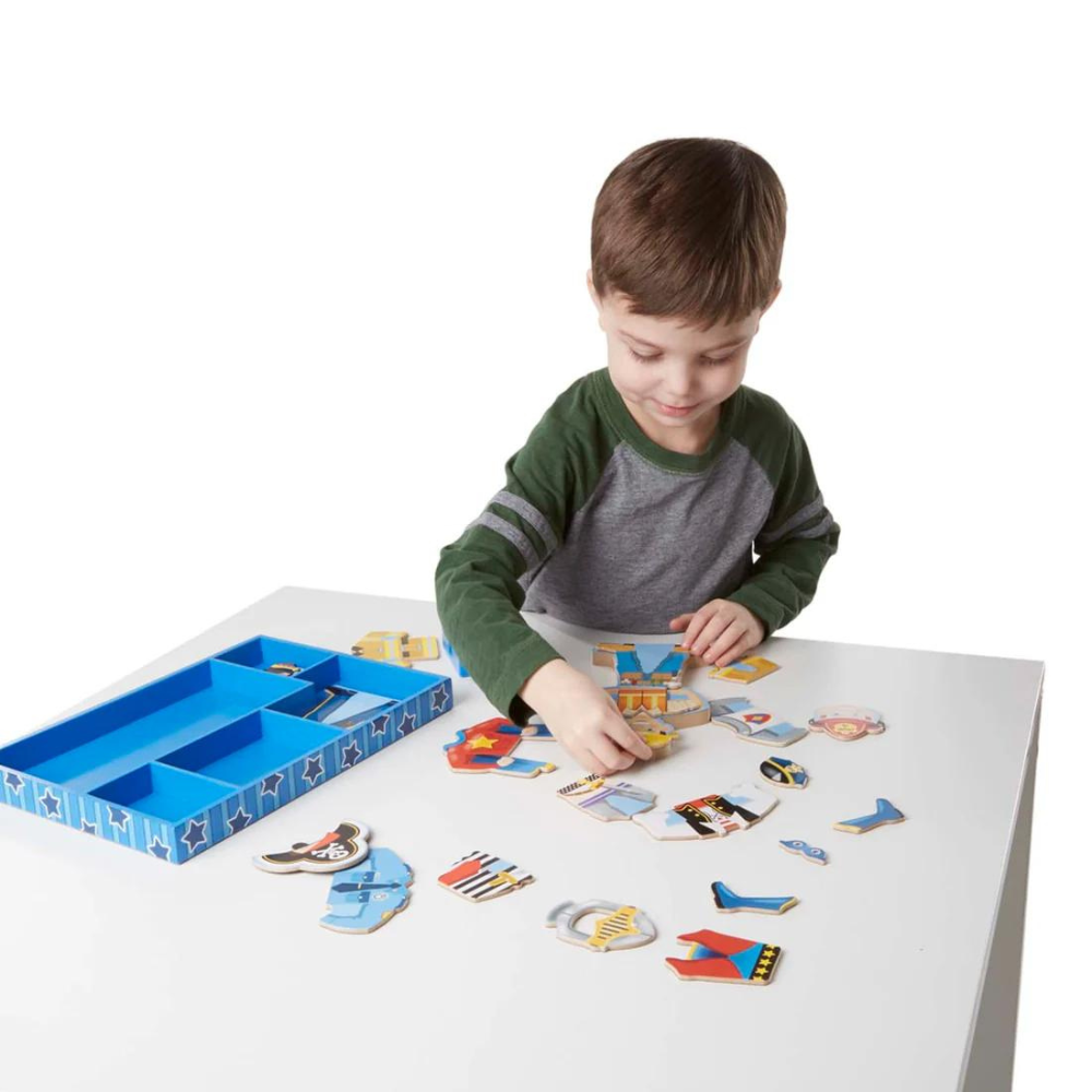 Melissa - Doug Ahşap Mıknatıslı Giydirme - Billy