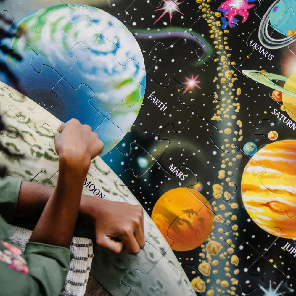 Melissa - Doug Dev Yer Yapbozu- Güneş Sistemi (48 parça)