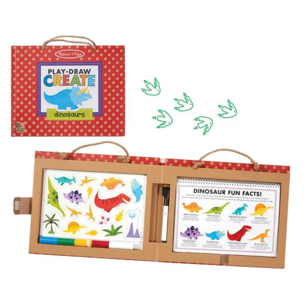Melissa - Doug Oyna, Çiz, Yarat - Dinozorlar