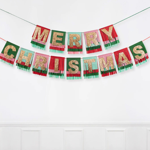 Meri Meri Asılan Süs - Merry Christmas 