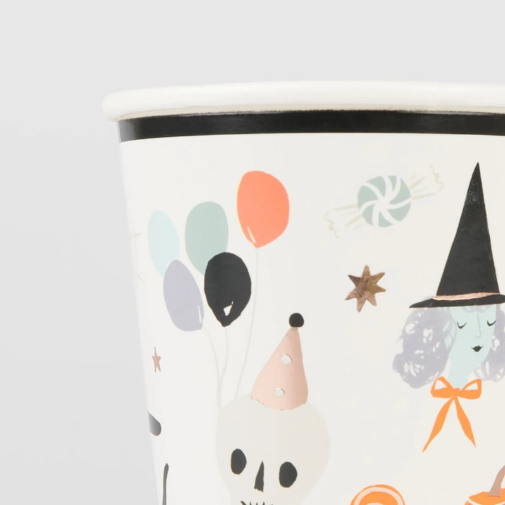 Meri Meri Bardak - It's Halloween! Cups - Cadılar Bayramı Bardak (8'li)