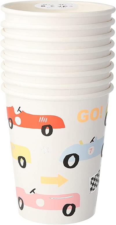 Meri Meri Bardak - Yarış Arabası (8'li)