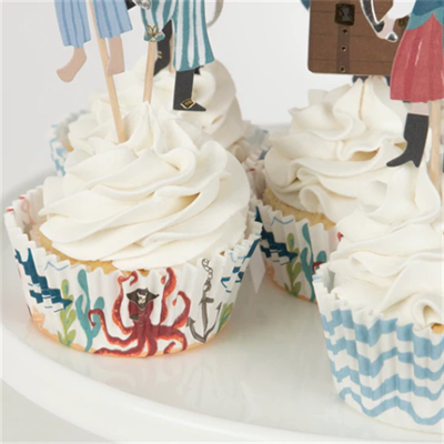 Meri Meri Cupcake Kit - Korsan Gemisi