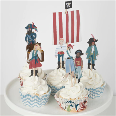 Meri Meri Cupcake Kit - Korsan Gemisi