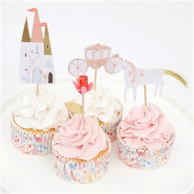 Meri Meri Cupcake Kit - Prenses 24'lü