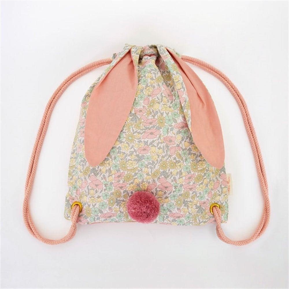 Meri Meri Floral Bunny Backpack - Çiçekli Tavşan Sırt Çantası