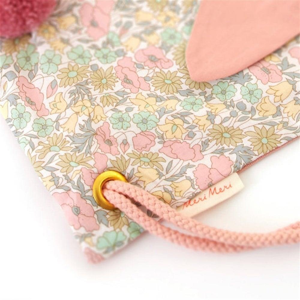 Meri Meri Floral Bunny Backpack - Çiçekli Tavşan Sırt Çantası