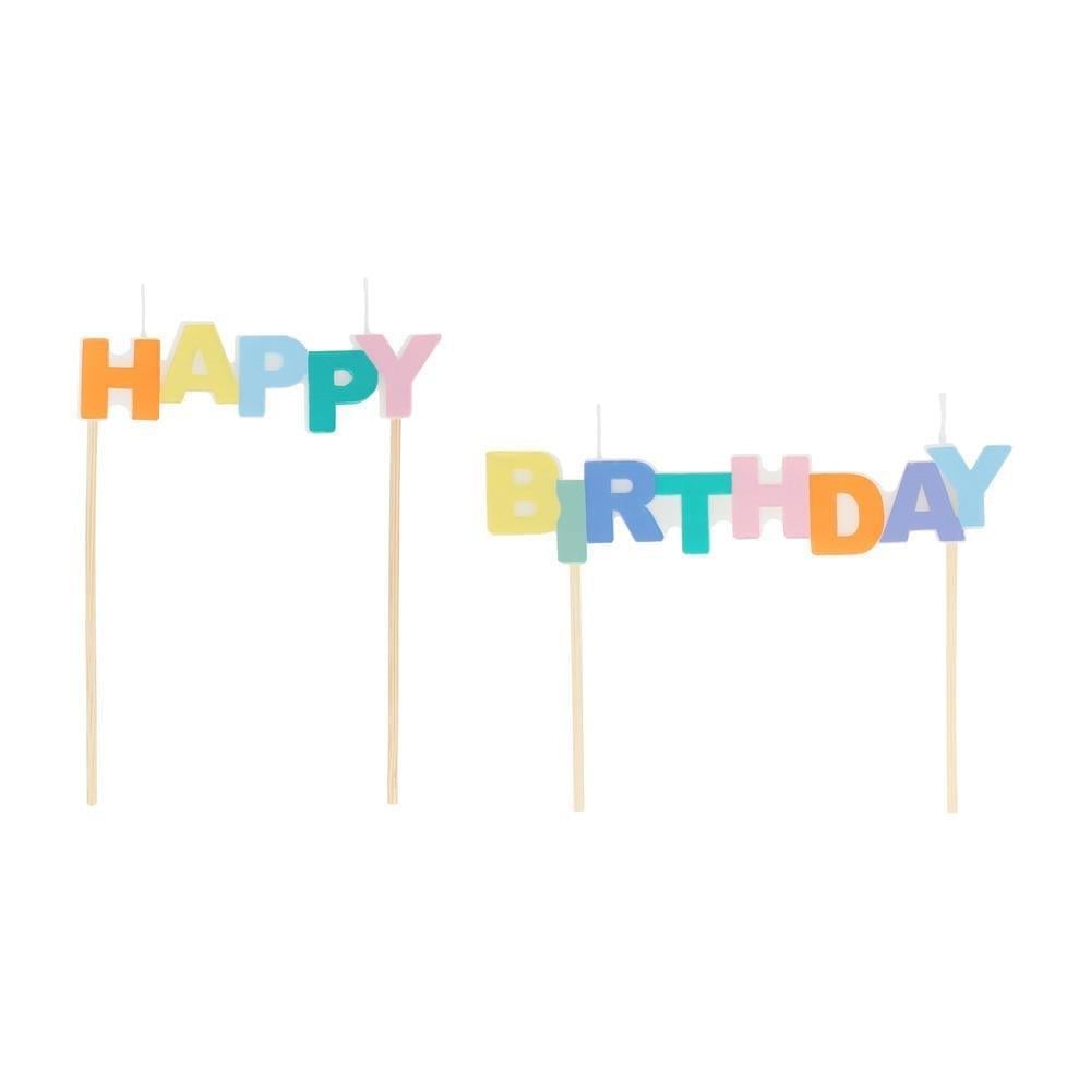 Meri Meri -Happy Birthday Mumlar