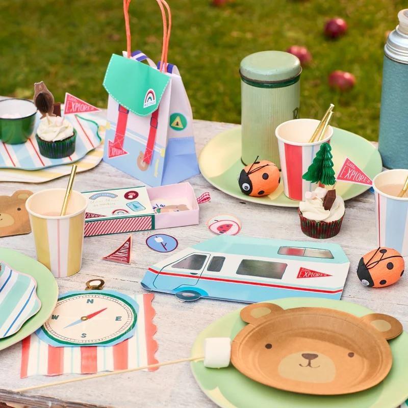 Meri Meri  - Kamp Cupcake Kiti - 24 Adet