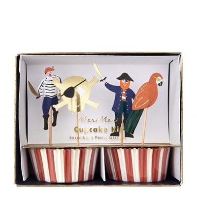 Meri Meri Korsanlar Cupcake Kit (24'lü)