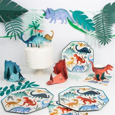Meri Meri Parti Şapkası - Dinozor 