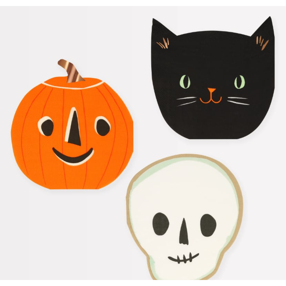 Meri Meri Peçete - Cadılar Bayramı Peçete (16'lı)